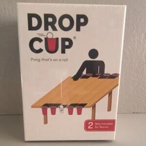 Drop Cup Pong That's On A Roll Family Friendly Party Game